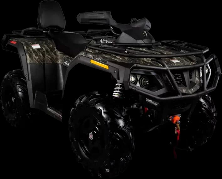 Hisun Tactic 750 Camo camuflado, vista lateral