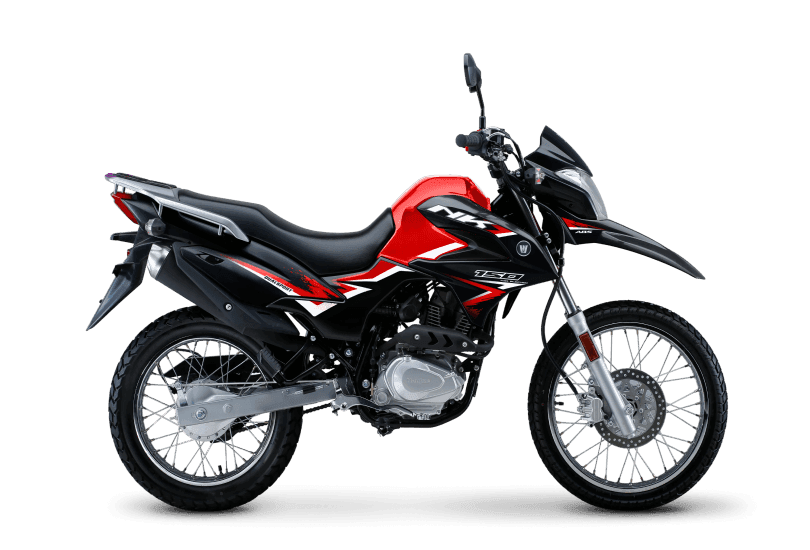 moto cor NK150 VERMELHA